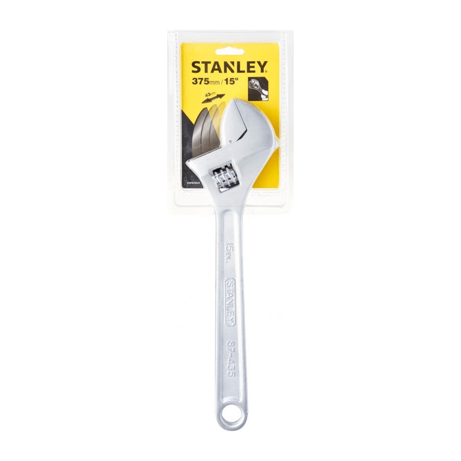 Stanley Adjustable Wrench - Goldpeak Tools PH Stanley Stanley Adjustable Wrench - Goldpeak Tools PH Stanley